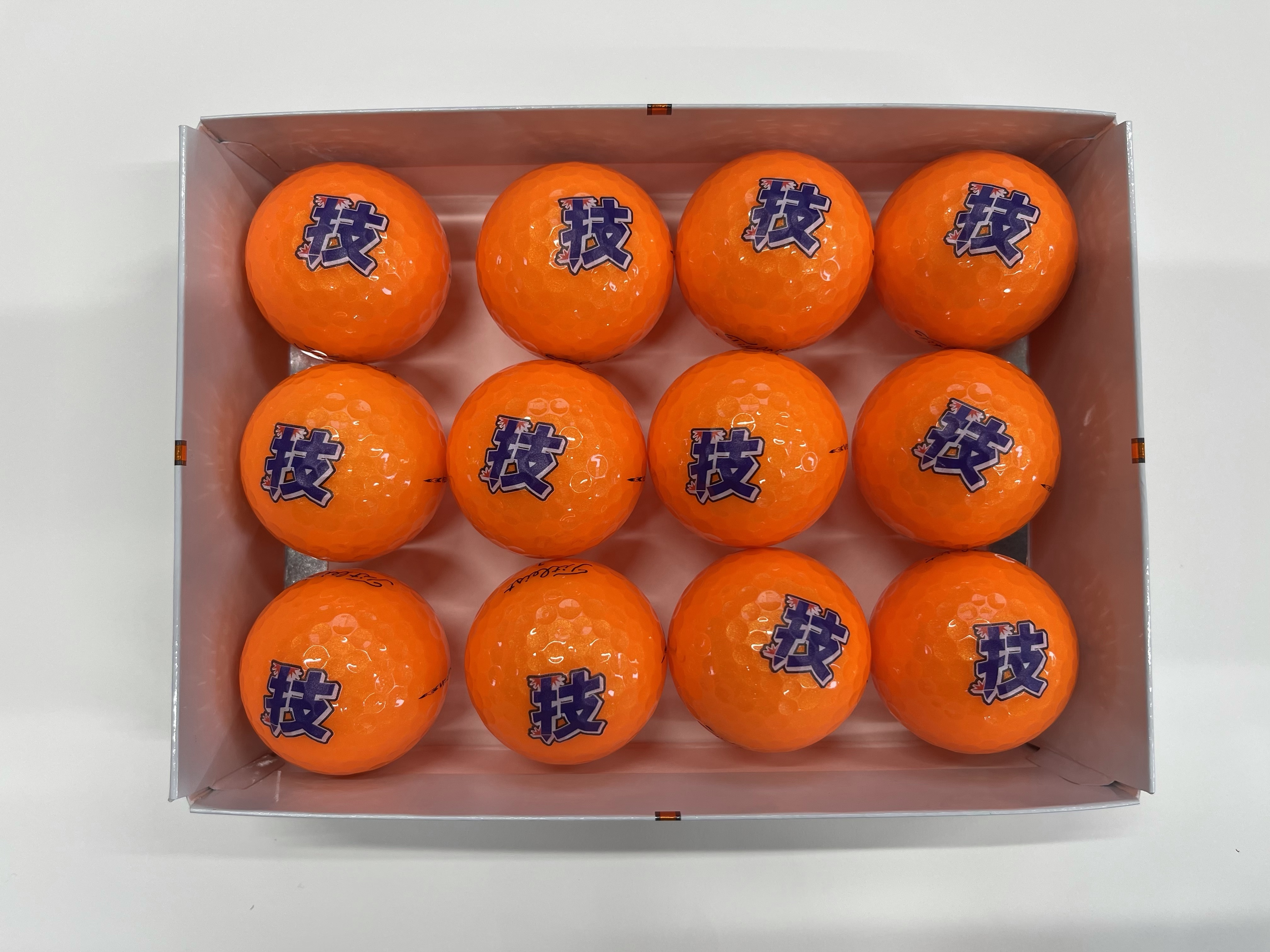 ゴルフボールにUV印刷